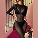 HTRUIYATY Damen Bodystocking Sexy UltradüNner Full Body Stockings Nylon GanzköRper Strumpfhose Bodysuit