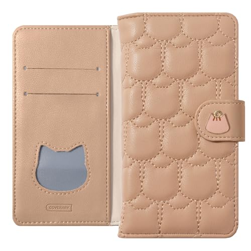 COVERARY �݊��i/���� Redmi Note 15 Pro+ 5G �J�o�[ �蒠�P�[�X �X�}�z �g�уP�[�X �X�}�[�g�t�H�� �j���A���X�J���[ �����݃J���[ �L �˂� �L���e�B���O �x���g�t�� [ �u���E�� ] 100063723n