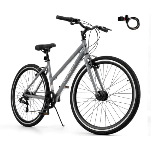 RegalRider Mens Hybrid Bike, 700C Adult Bicycle for Commuting