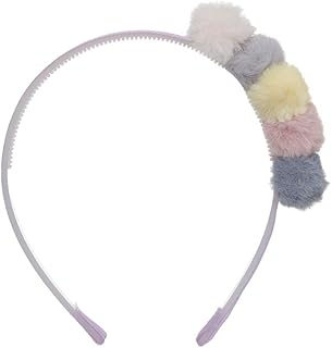 توكة شعر طوق بلاستيك و طبقة مصنوعة من القماش نسائي , موف , BOX-A-149-PU-235