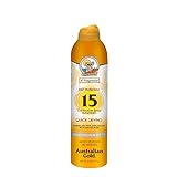 Australian Gold Continuous Spray Sunscreen, Clear, SPF 15, 6 Ounce