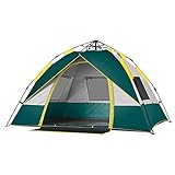 Tienda de campaña emergente, tienda portátil para 2-3 personas, fácil de instalar, tienda familiar, impermeable, resistente al viento, automática, para senderismo, camping, montañismo, playa, sen