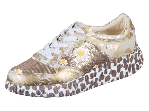 LAURA VITA, Nikito 52, Mujer Basket_Mode_Bass Platino, dorado, 40 EU