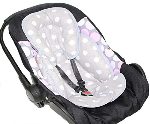 Primawela Sitzverkleinerer - Drops- Baumwolle Baby Kind für Auto Kindersitz Babyschale Einsatz Primawela Sitzverkleinerer - Drops- Baumwolle Baby Kind für Auto Kindersitz Babyschale Einsatz