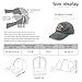 Retired and Rebuilt Body Contains Parts Hat for Men Fashion Washed Distressed Light Grey