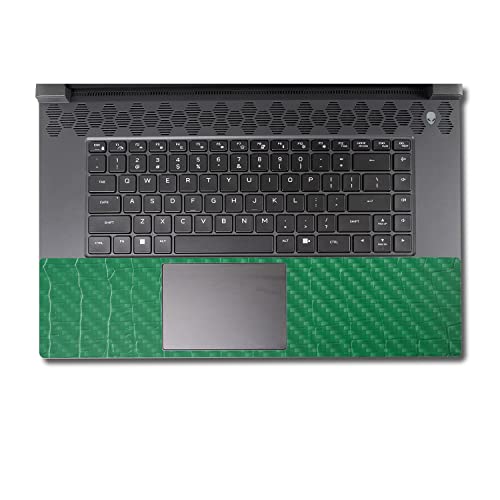 Image of MightySkins Carbon Fiber Skin Compatible with Alienware M17 R5 (2022) Full Wrap Kit - Alligator | Protective, Durable Textured Carbon Fiber Finish | Easy to Apply & Change Styles | Made in The USA