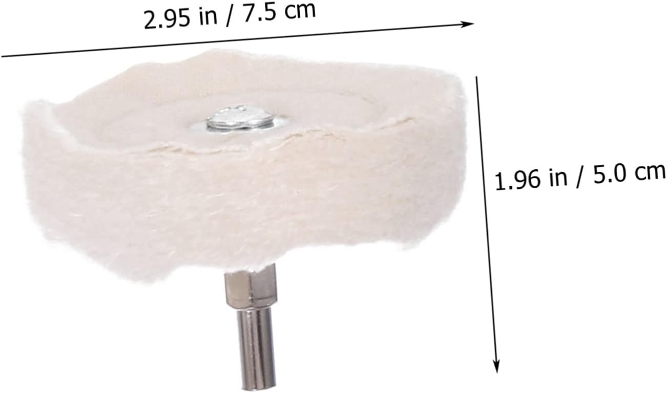 16 pcs Mop Accessories Buffing Head Aluminum Jewelry Tool Equipment Steel Polish Mini Polisher Grinder Kit Metal Cone Pad Polishing Wheel Mm Watch Drill Cloth Motorcycle Brush Polishing