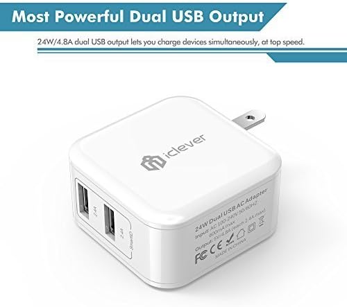 iClever BoostCube with dual USB output details