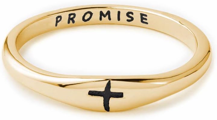 Buy Elevated Faith Gold Promise Ring Online Guyana Ubuy