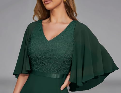 Image of DRESSTELLS Wedding Guest Maxi Dress Mother of Bride 2026 Fall Evening Gown