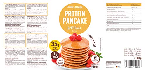 Protein Pancake Mix von Body Attack – Eiweißpulver für Pfannkuchen