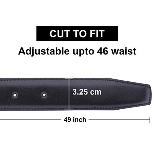 Image of Labnoft Men's Pu Leather Belt (Black)