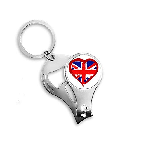 Porte-clés décapsuleur UK England souvenir Londres métal durable