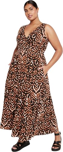 Image of City Chic Women's Maxi Dress - Amara Print
