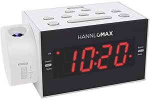 HANNLOMAX Projector Clock: Keep Time, Style, and Ambiance in Sync