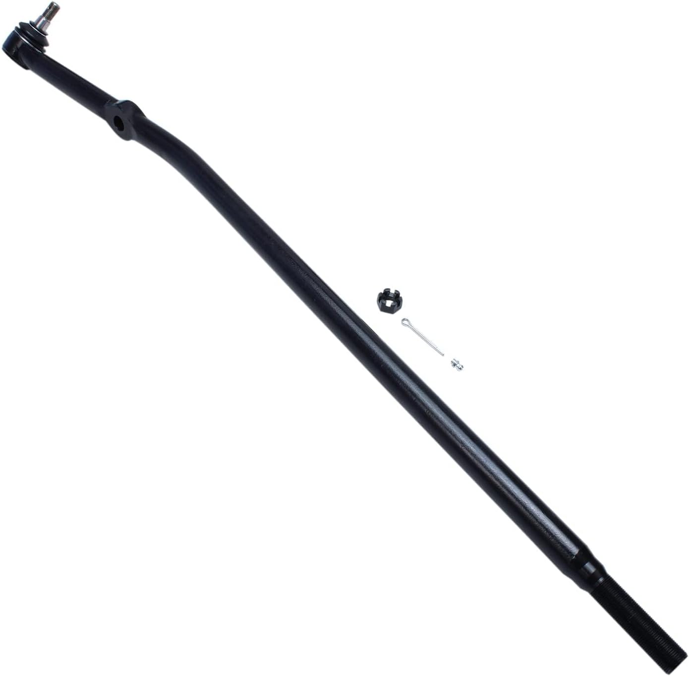 Detroit Axle - Front 11pc Gear Box Kit for Ford E-150 Econoline Club Wagon, Power Steering Gear Box Ball Joints Outer Tie Rod Ends Center Links Adjusting Sleeves Replacement