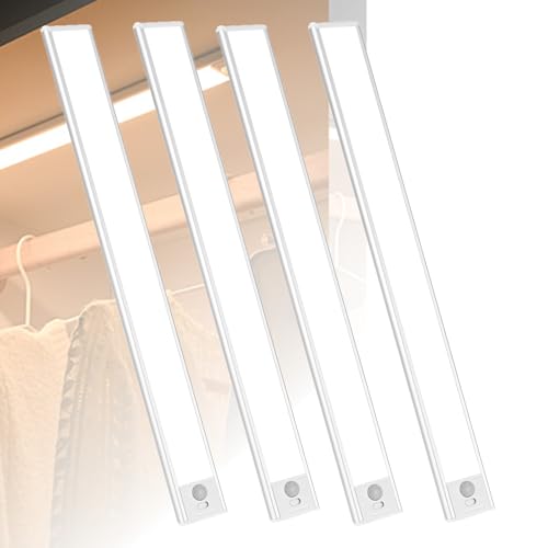 Image of Closet Light Magnetic 12 inch Battery Powered Closet Light | Magnetic 12 inch Wall Light, Rechargeable Battery Powered, Motion Smart Sensor, Punch Free, No drilling /wiring required