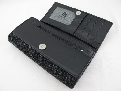 Genuine Stingray Skin Leather Women's Clutch Wallet Purse3