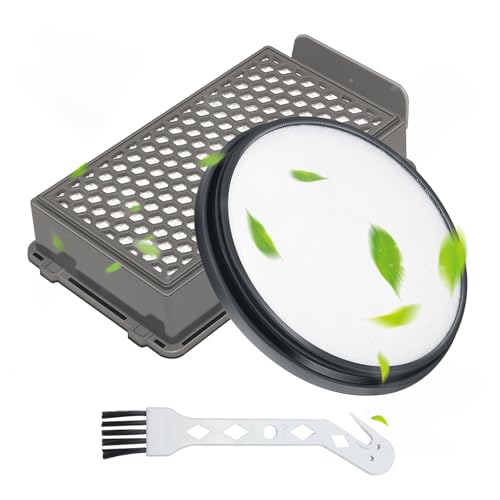 Remplace pièce pour Rowenta Compact Power XXL Aspirateur RO4811EA RO4823EA RO4825EA RO4826EA RO4853EA RO4855EA RO4859EA RO4871EA RO4881EA Aspirateur HEPA Filtre de...