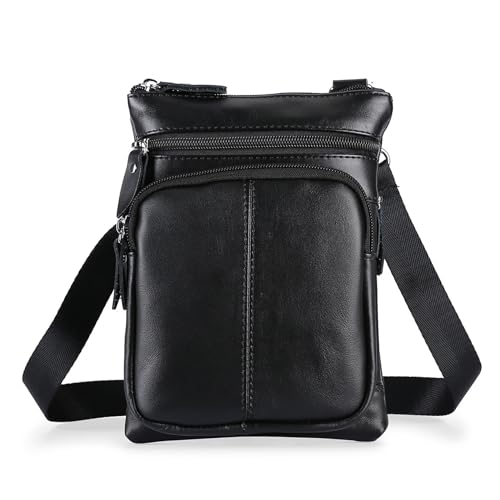Funda bandolera teléfono celular en cuero para paseos urbanos cómodos