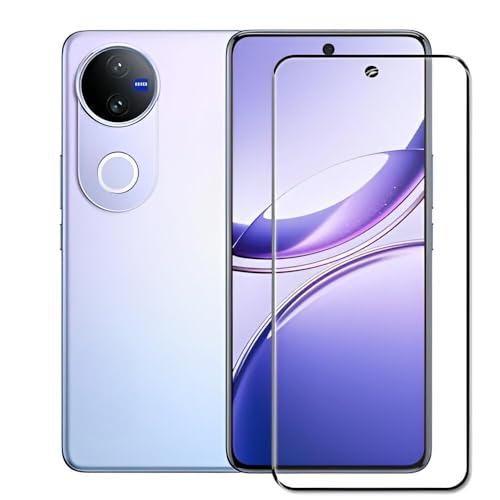 Image of MoCoTech HD+ Edge-to-Edge Tempered Glass for Vivo V50 Lite 5G - Full Screen Protector, 9H Hardness, Anti-Scratch, Bubble Free, Case Friendly, Ultra Clear with Easy Installation Kit