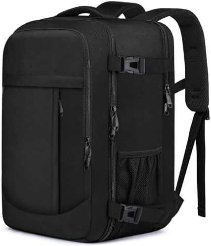 LIGSAN 40x30x20 Handgepäck Rucksack für Ryanair, Eurowings Rucksack Klein Handgepäck Flugzeug 24L Reiserucksack Handgepäck Tasche 40x30x20cm Untersitz Reise Handgepäckrucksack für