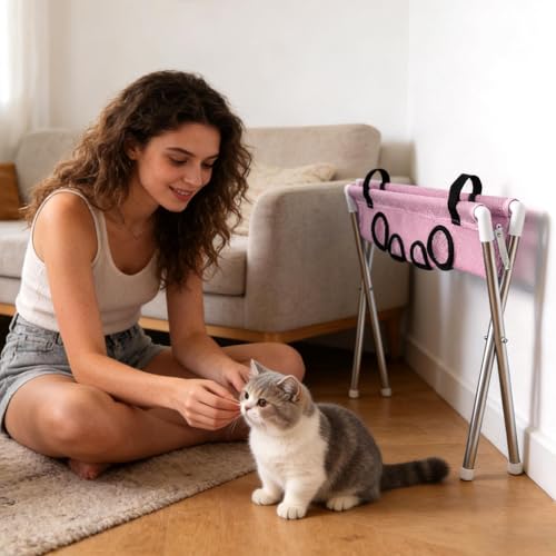 Hamac de toilettage pour petits chiens pour stopper le stress des griffes - 3