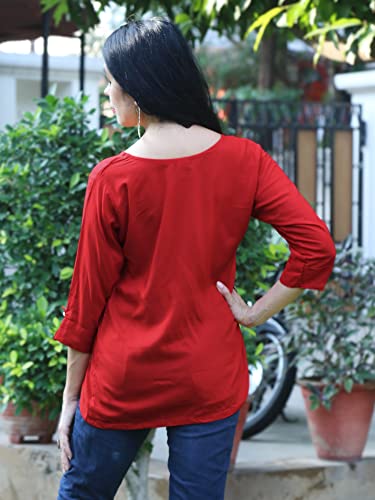 Image of Rayon Tops for Women Western /Women Tops /Top for Woman