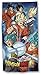 Grenadine Boutique - Serviette de Bain Dragon Ball Z Drap de Plage Dragon Ball Super - Vegeta et Son Gokû