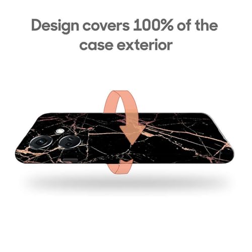 Image of COLORflow Back Cover Compatible with OnePlus Nord CE 3 5G | Beautiful Black Golden Marble | Designer Printed Hard CASE Bumper Back Cover Compatible with OnePlus Nord CE 3 5G