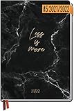 ÜBERSICHTLICH, KLAR & ROBUST - Links ist die Arbeitswoche abgebildet, rechts das Wochenende mit viel Platz für Notizen, Inspirationen, Deadlines oder To-do-Listen. Außerdem: langlebige Fadenheftung und abwischbares Hardcover mit abgerundeten Ecken.