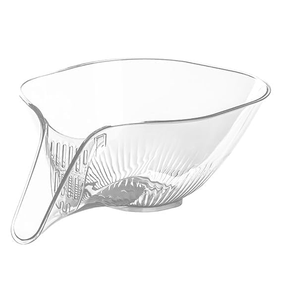 BuntyChiku Multifunctional Drain Basket,Kitchen Sink Food Collector Strainer Bowl with Spout,Suitable for Food Filter Cleaning Fruit and Vegetable Drainage Basket Funnel-image-29