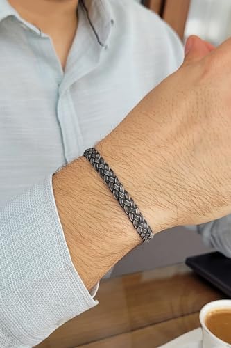 Amazon.com: •Silver Braided Bracelet • Celtic Bracelet • 999