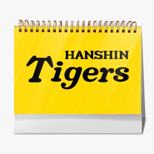 2026年 卓上カレンダー 阪神タイガース 野球応援 デスクトップ カレンダー 小型 月間 書き込み 計画整理用 おしゃれ 記念品 プレゼント 2025年9月?2026年12月
