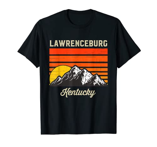 Souvenir rétro de Lawrenceburg, État du Kentucky, États-Unis T-Shirt
