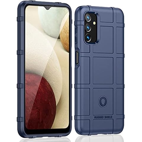 Rugged Shield for Samsung A13 5G Case, Military Grade Shockproof Galaxy A13 Case, Heavy Duty Drop Protective Samsung Galaxy A13 5G Phone Case, Anti-Scratch Tough Slim TPU Bumper Phone Cover-Navy Blue Cover