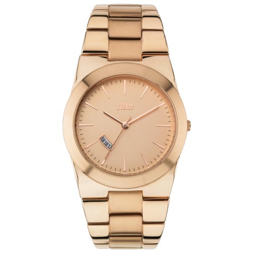 Storm Montre Femmes 47207/RG en acier or rose avec cadran minimaliste