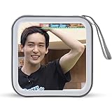 Snowman 目黒蓮 CDケース DVDは40枚収納できます 大容量 手提げ袋を持つ プラスチック CDを保存します 箱を整理する プレゼント Blu-ray/BD/CD/DVD/VCD