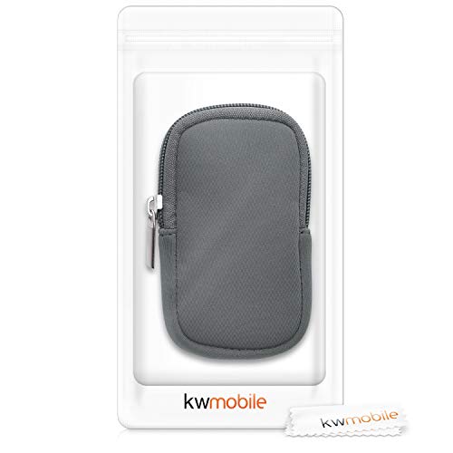 Kwmobile Case Compatible With Garmin Edge 1030 / 1030 Plus / 1000 - Protective Zippered Pouch Holder For Bike Gps - Grey #TOP5