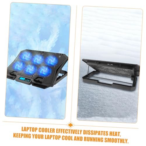 Base para Laptop con 6 Ventiladores y Enfriamiento Silencioso miniatura 4