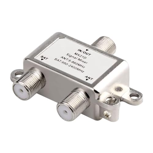 Fabeas Effizienter 1-in-2-out Kabel Satelliten Splitter Für Den Privaten Und Gewerblichen Einsatz. Wavesplitter Mixer Breite Kompatibilität