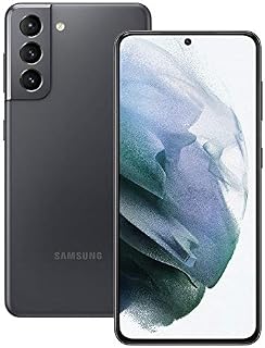 Samsung Galaxy S21 5G Smartphone SIM Free Android Mobile Phone Phantom Grey 128GB, (UK Version)