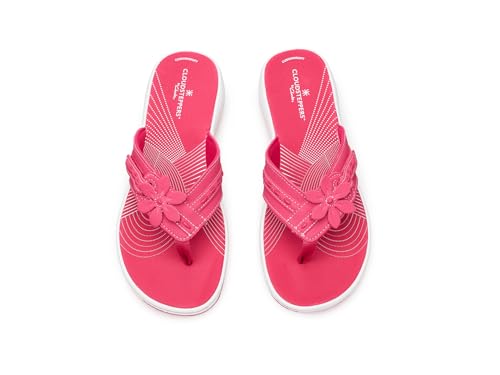 Image of Clarks Women's Breeze Opal Cloudsteppers Flip-Flop | Casual Sandals