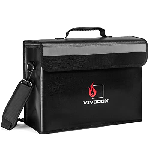 VIVODOX Fireproof Document Bag