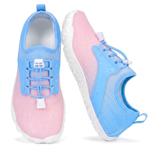 Image of Barefoot Water Shoes for Men Women 2026 Quick Dry Athletic Shoes Non-Slip Wide Toe Aqua Footwear Beach Swim Hiking Kayaking Yoga Outdoor Sport