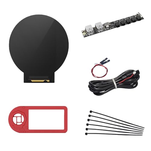 DazzixPanda Knomi 3D�f�B�X�v���C UI�J�X�^�}�C�Y OTA�t�@�[���E�F�A��� 3D�v�����^�[ Bambu Lab P1 P2S X1 A1 A1�~�j�v�����^�[�ƌ݊������� (Panda Knomi+Branch�yX�V���[�Y�z)