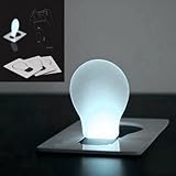 Jackie Portable Pocket LED Card Light Lamp Put in Purse Wallet 10Pcs