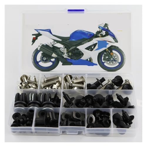 Kit vis carénage Suzuki GSXR 1000 pour rénovation moto en atelier