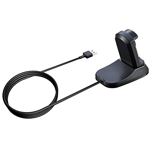 1PCS Black Smart Watch Charger Charging Stand Dock Station Cradle Holder for Fitbit Ionic