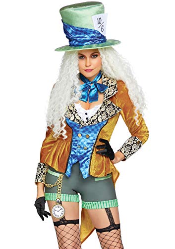 Panoplie Chapelier Fou femme Leg Avenue taille S pour carnaval